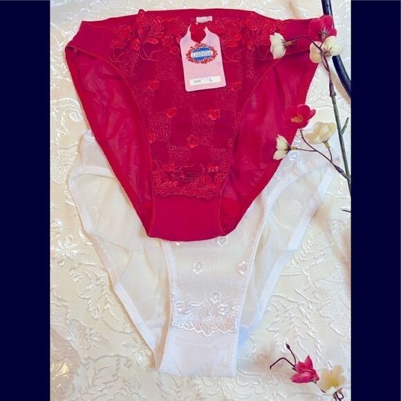 🌹Women’s Isabella Lace Floral Panty underwear size: xlarge - Picture 1 of 16